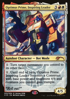 Optimus Prime, Inspiring Leader